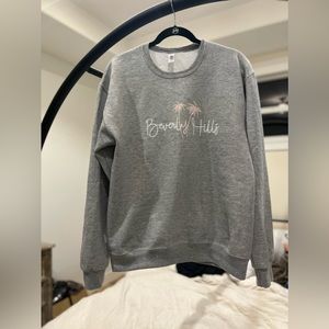 Beverly Hills crew neck sweatshirt